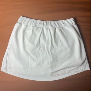 U.S. Polo Assn Ultimate Pique Mini Skort White Medium